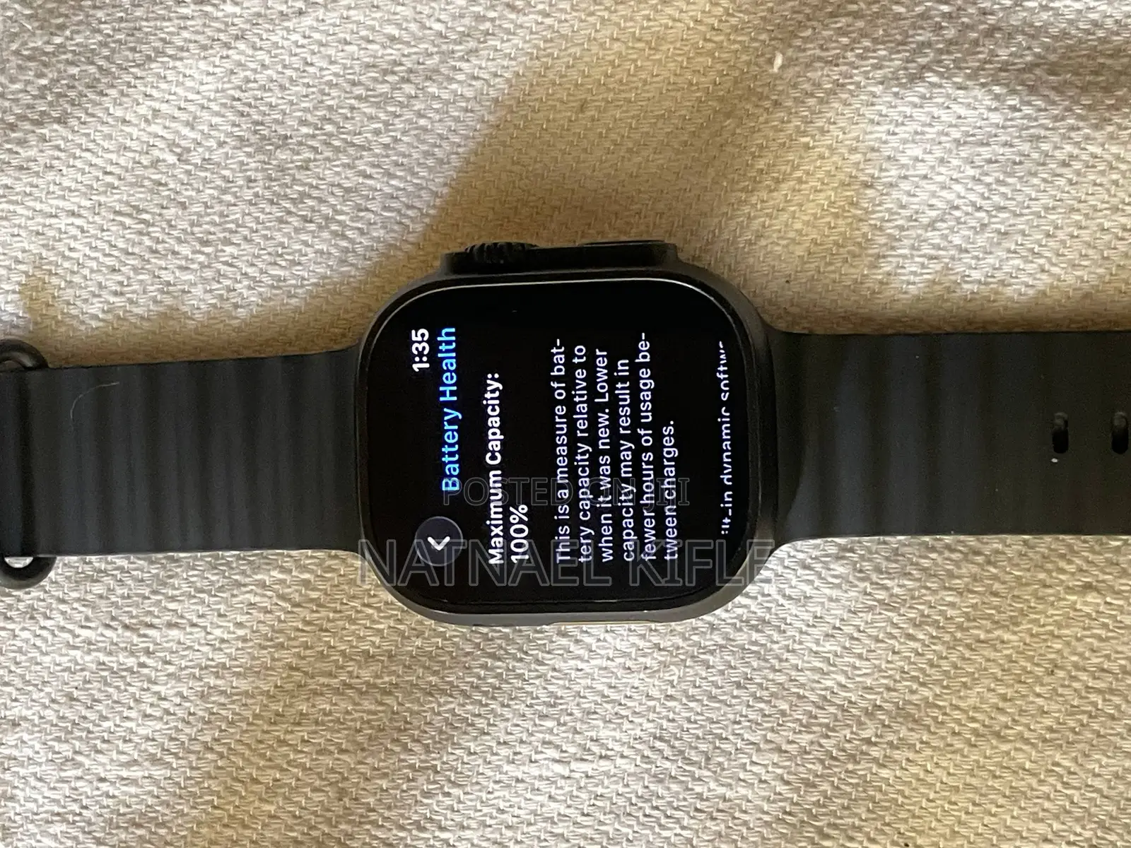 Apple Watch Ultra 2 Black Titanium 64 GB GPS LTE 100% Batter