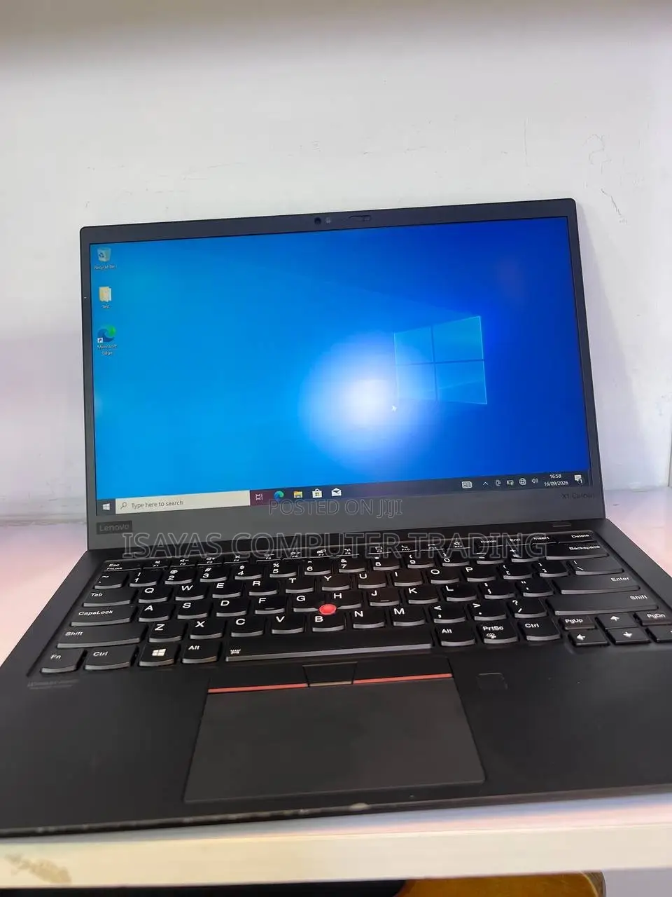 New Laptop Lenovo ThinkPad X1 Carbon 16GB Intel Core i7 SSD 512GB