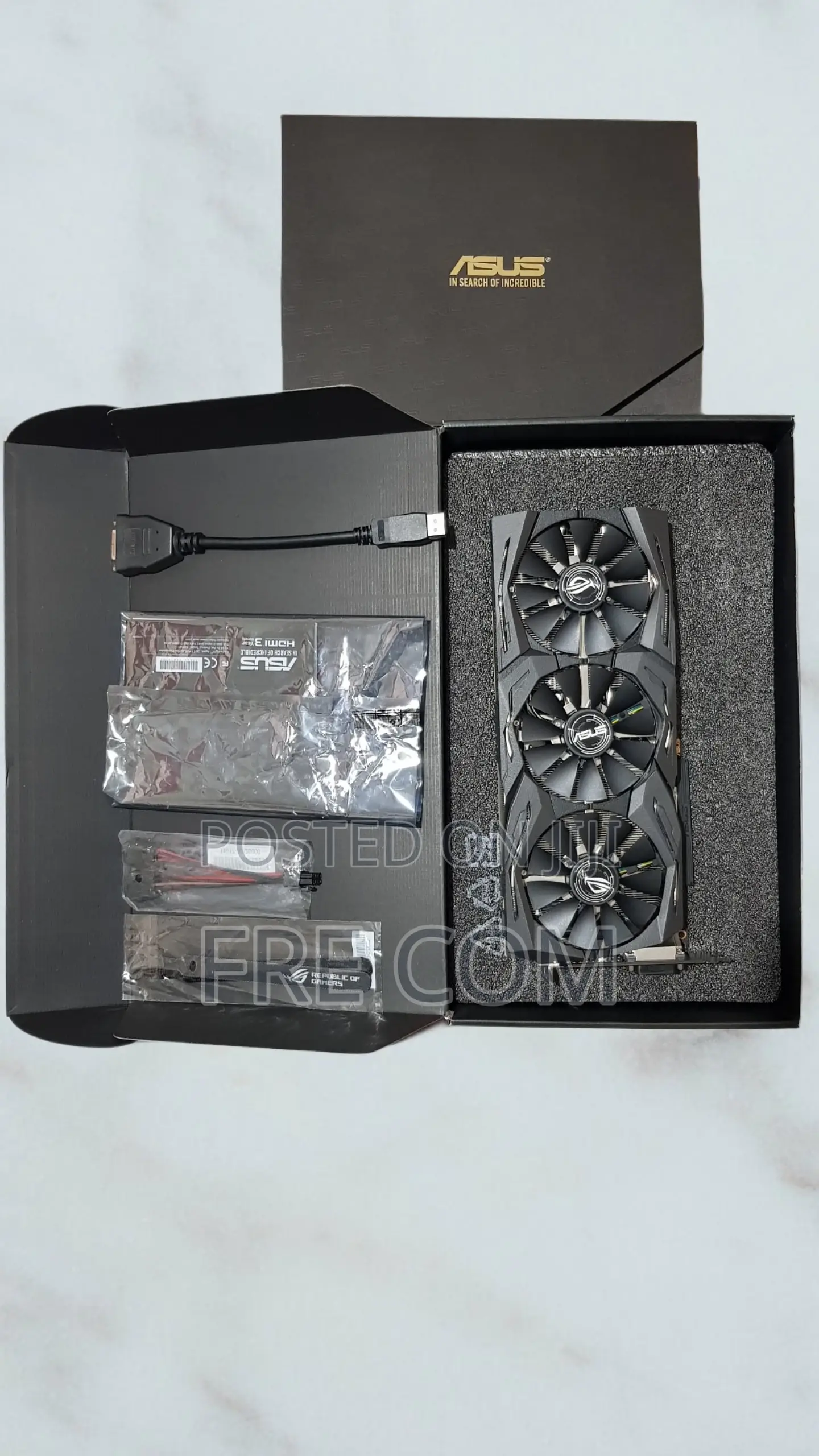 ASUS Strix GTX 1080 8gb Gaming Card