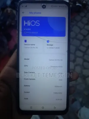 Tecno Camon 30 Pro 5G 256 GB Black