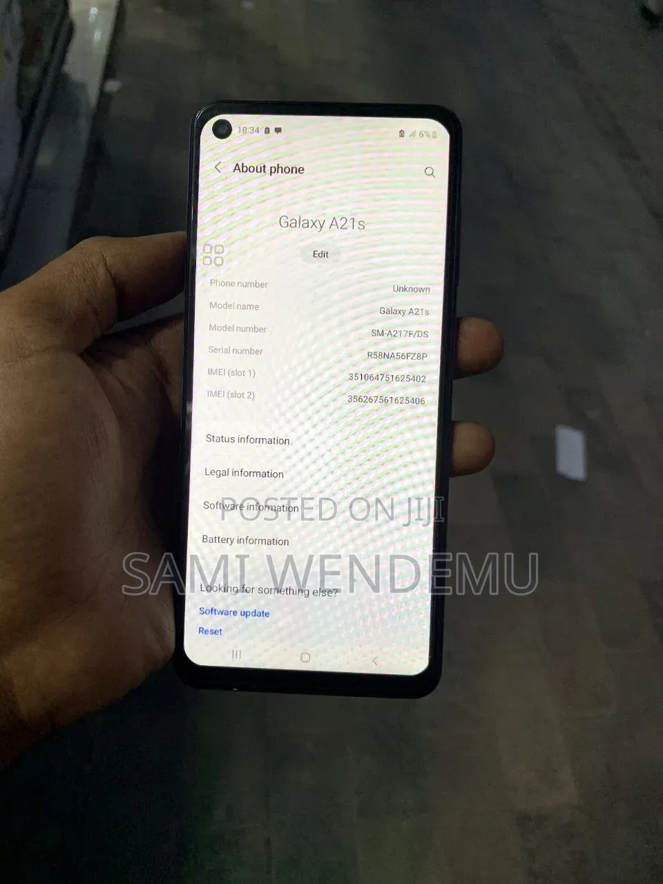 Samsung Galaxy A21s 64 GB