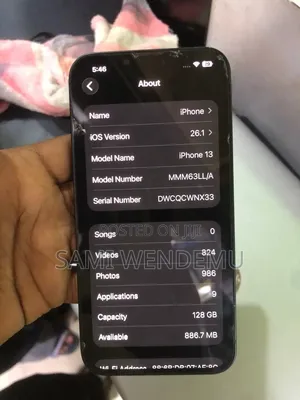 Apple iPhone 13 128 GB Black
