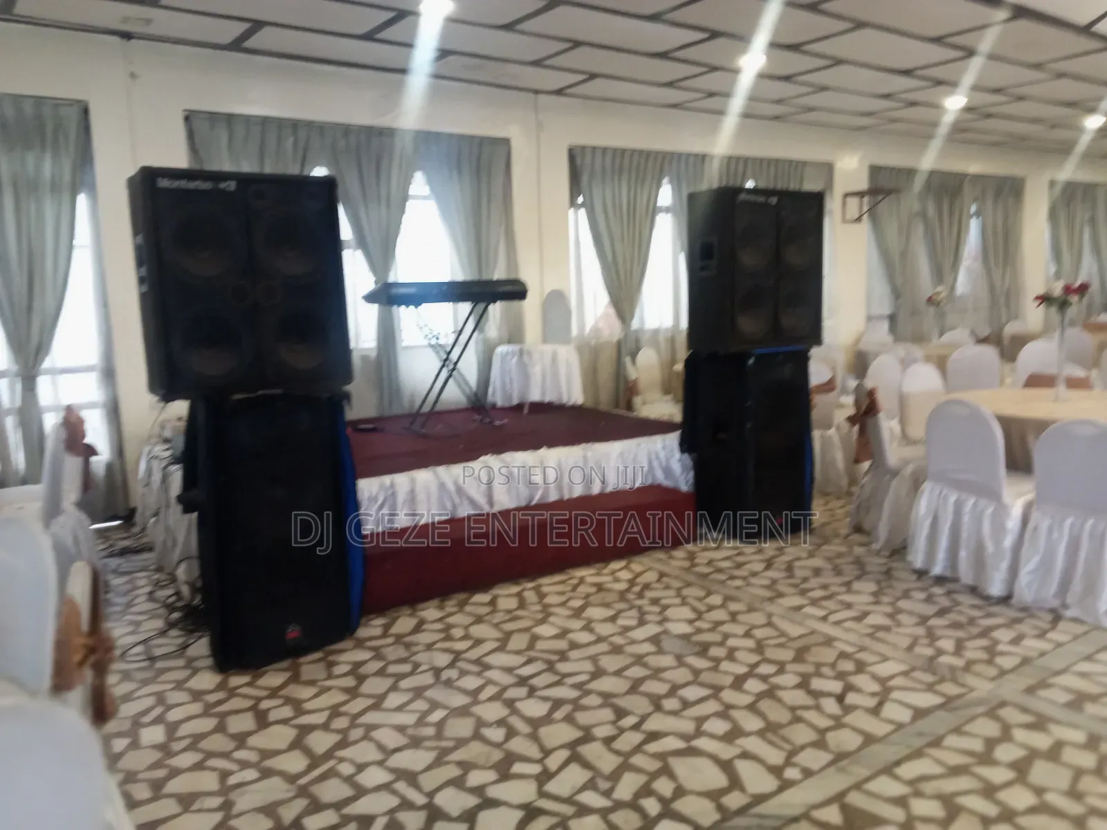 Dj Geze and Speaker Kiray