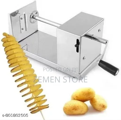 Manual Stainless Steel Potato Slicer Twister