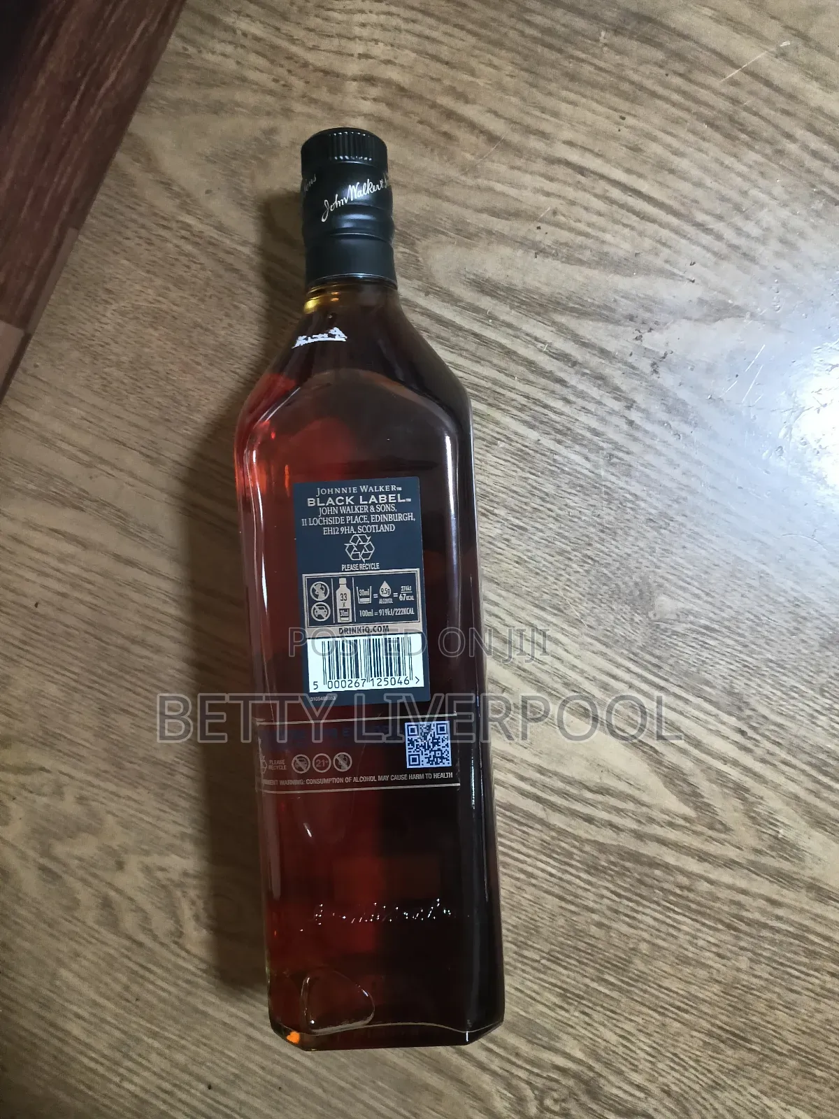 Johnnie Walker Black Whisky