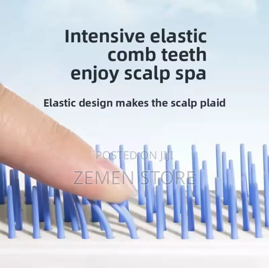 Retractable Cleaning Hair Brush Self Cleaning Push Release Hair Brush