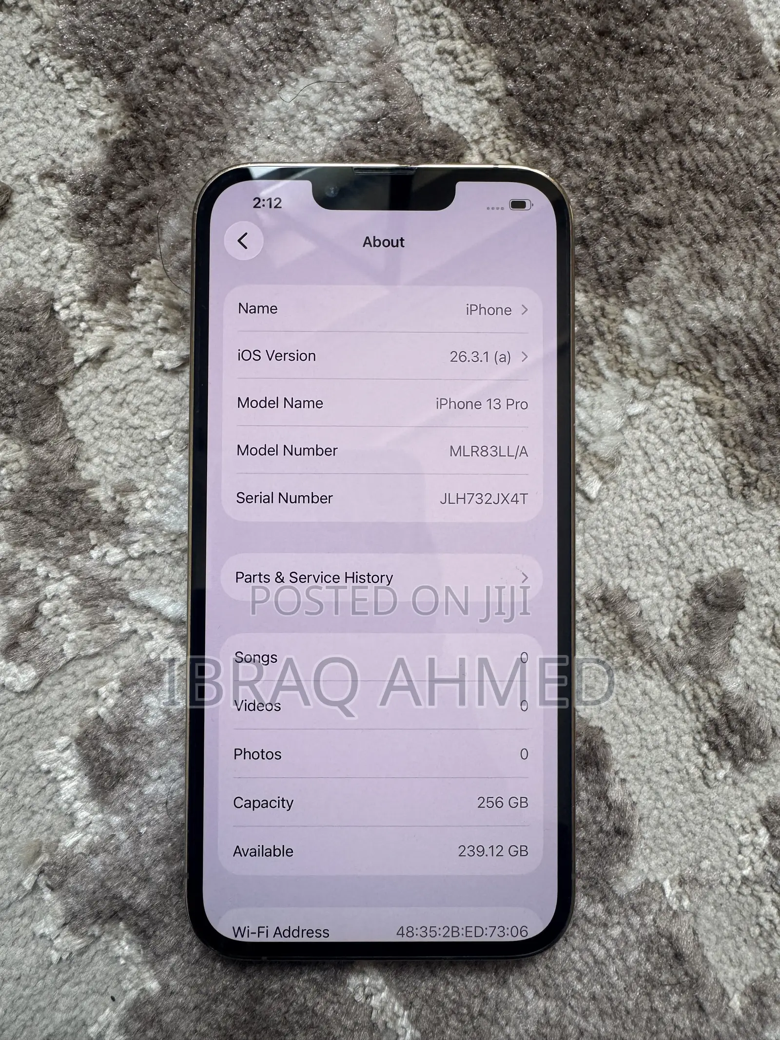 Apple iPhone 13 Pro 256 GB Gold