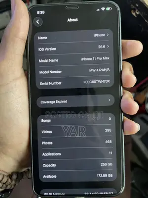 Apple iPhone 11 Pro Max 256 GB Gray
