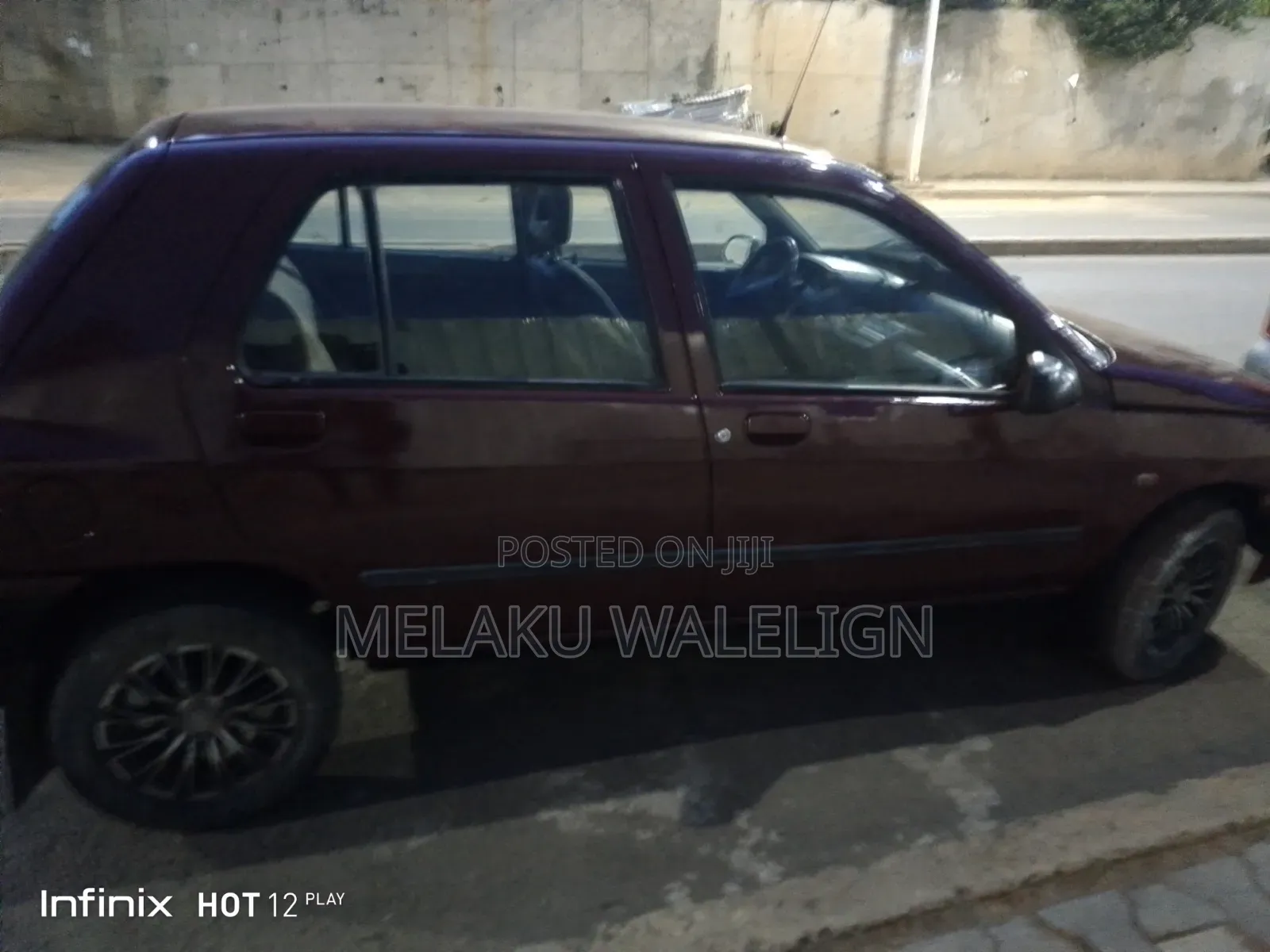 Renault Clio 1998 Burgundy