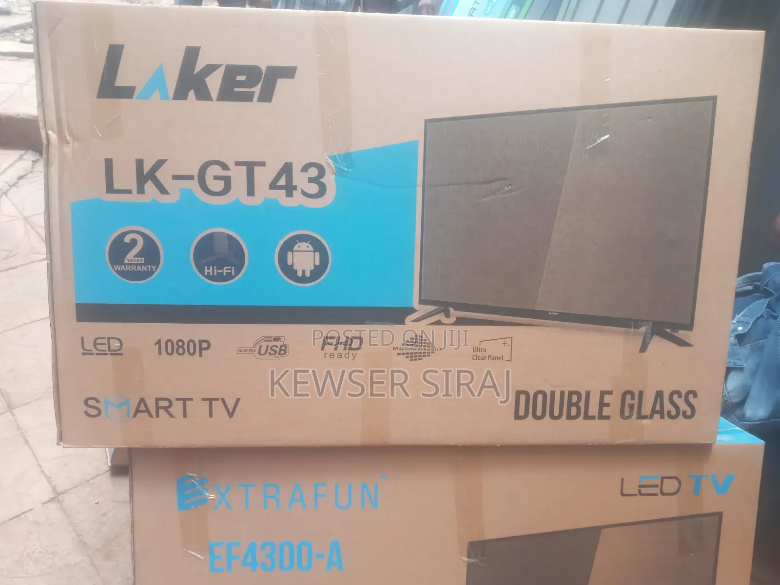 Laker TV 43inch Smart Android TV