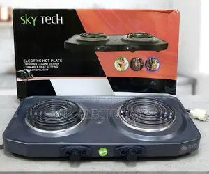 Sky Tech Stove Double Burner Electric Hot Plate –Variable Heat Control