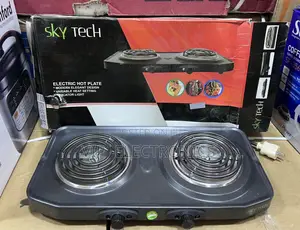 Sky Tech Electric Stove Double Burner Hot Plate Variable Heat Control