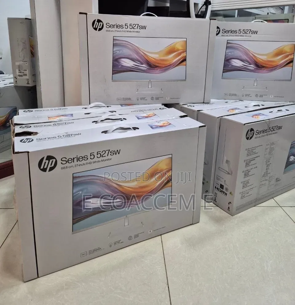 Brand New HP White Frameless Monitor