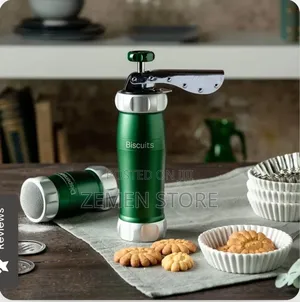Stainless Steel Aluminum Cookie Press Kit Biscuits Maker Machine