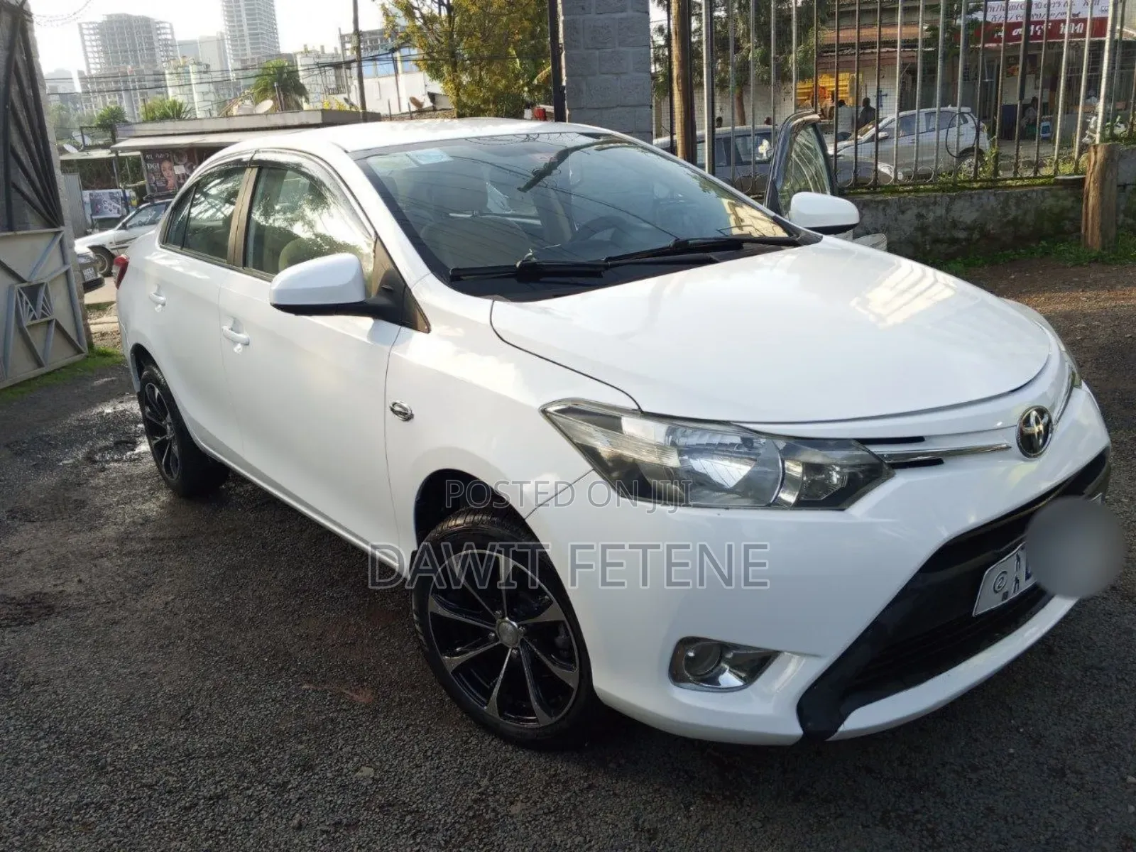 Toyota Yaris 2014 White