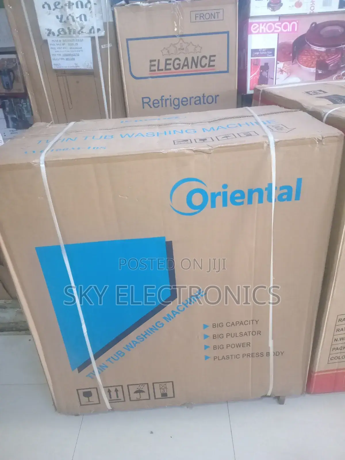Oriental 16kg Washing Machine Manual System