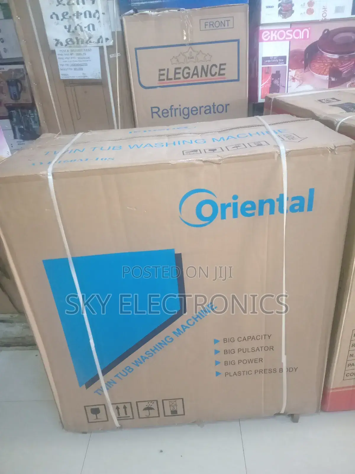 Oriental 16kg Washing Machine Manual System