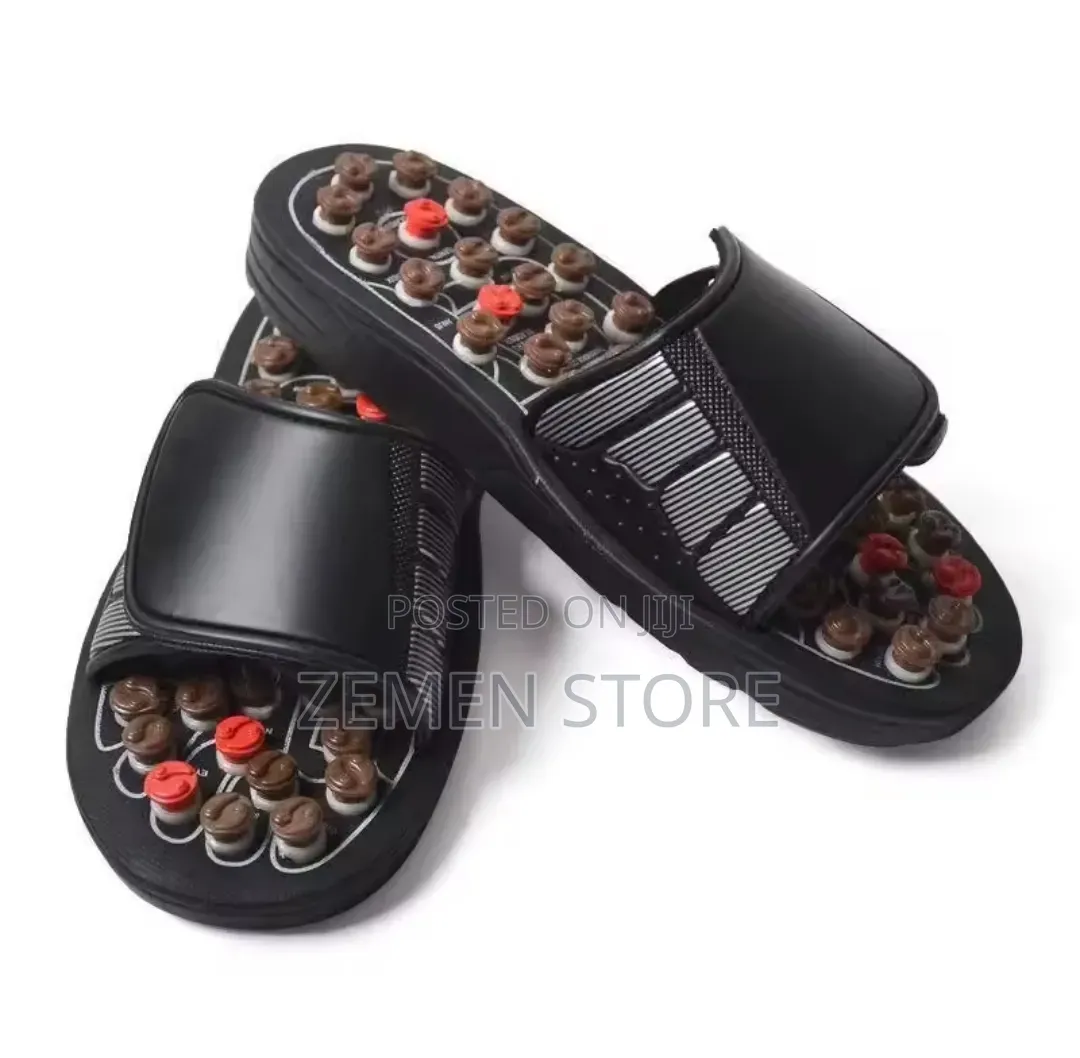 Acupressure Foot Massager Sandals – Reflexology Therapy Slippers