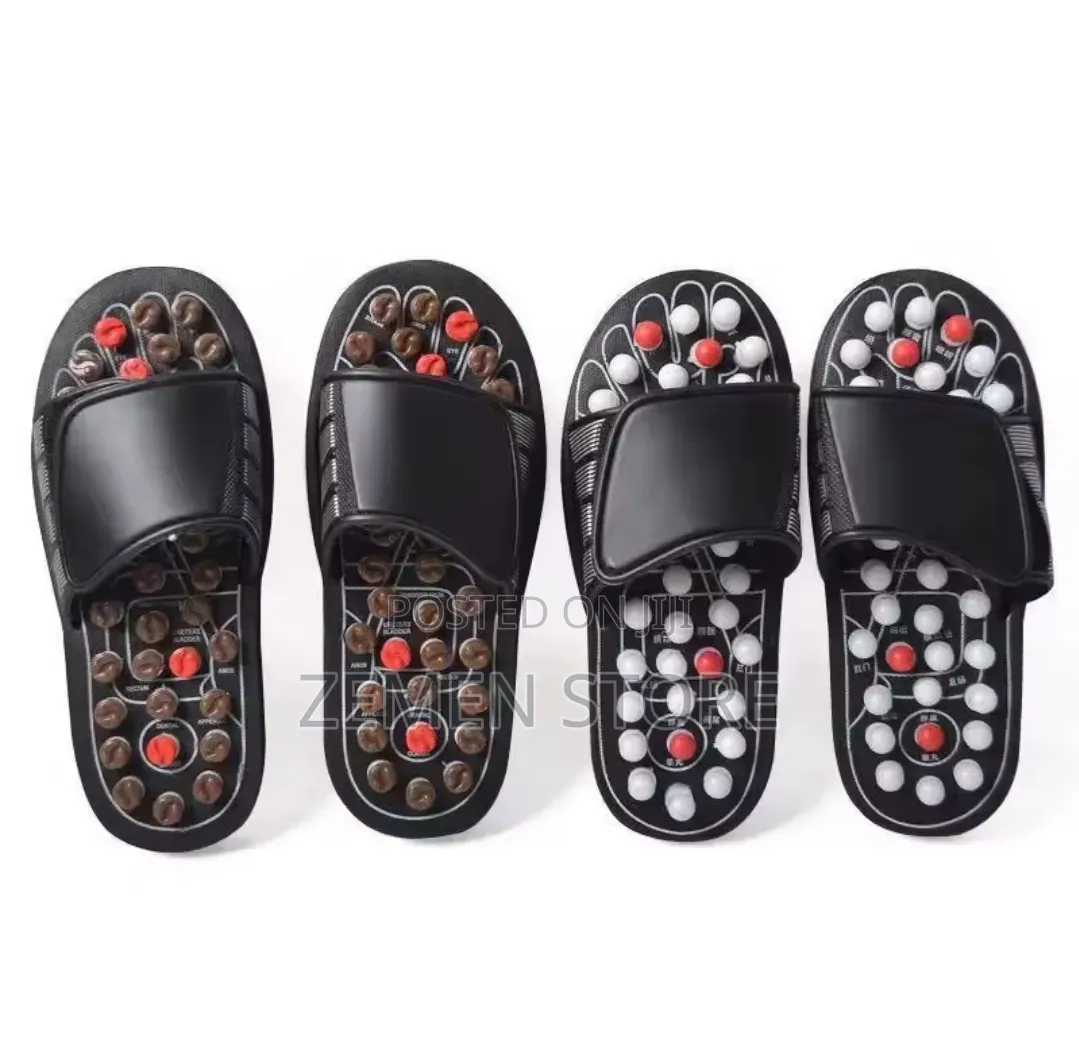 Acupressure Foot Massager Sandals – Reflexology Therapy Slippers