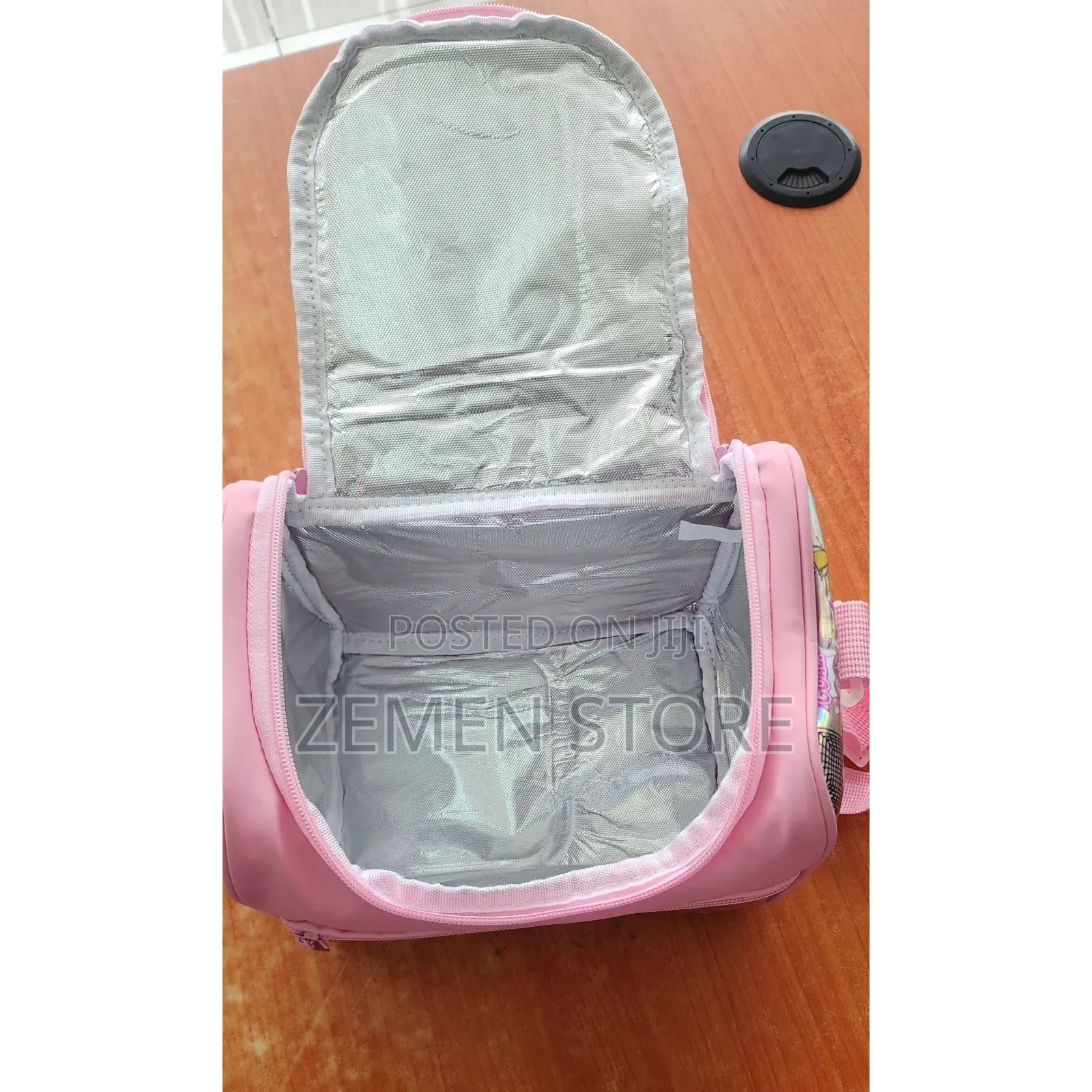 Kids 5-Piece School Lunch Box Water Bottle Set With Insulated Bag