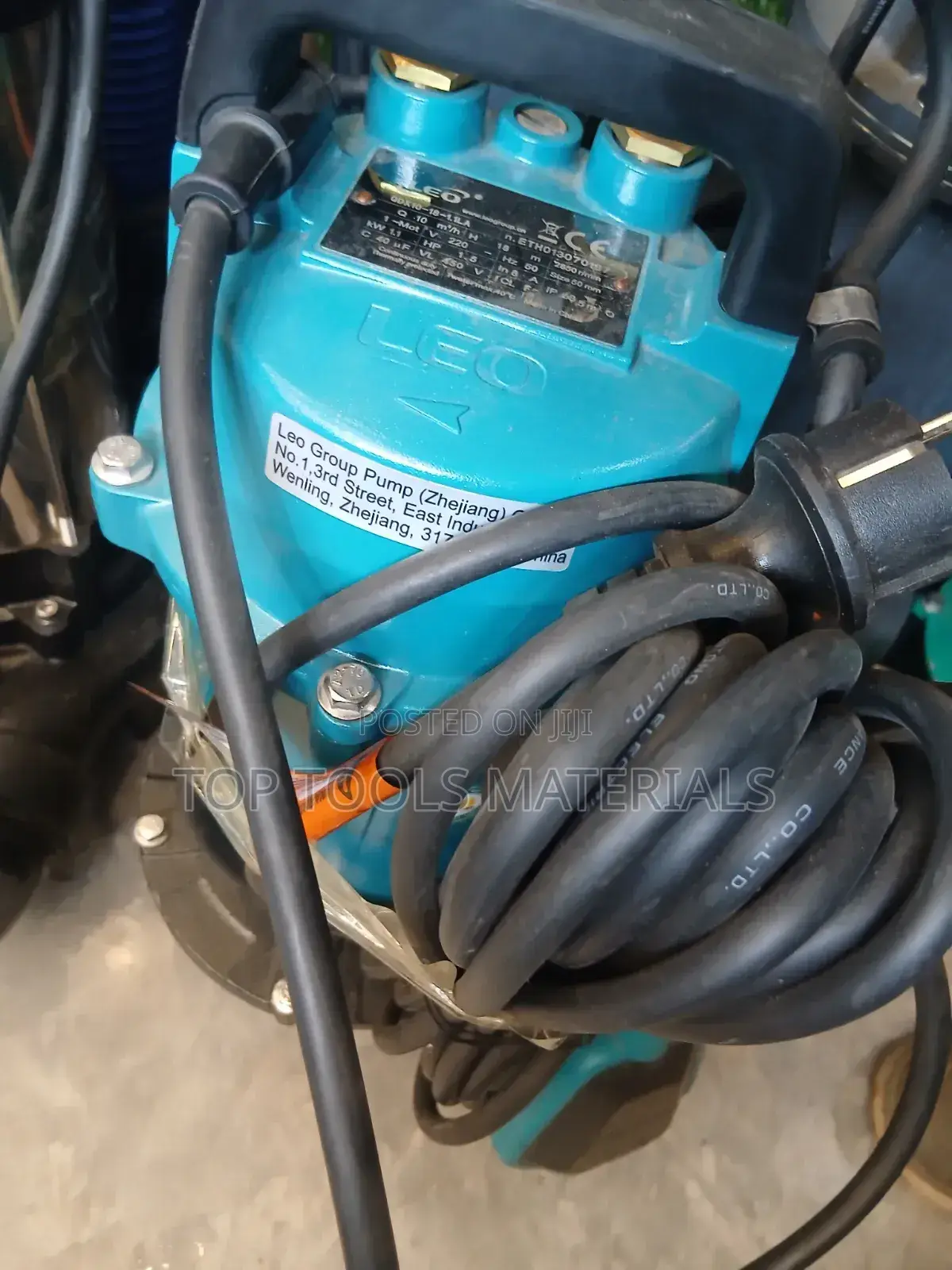 ,LEO Pump QDX Series Submersible Drainage and Sewage Water Pump.