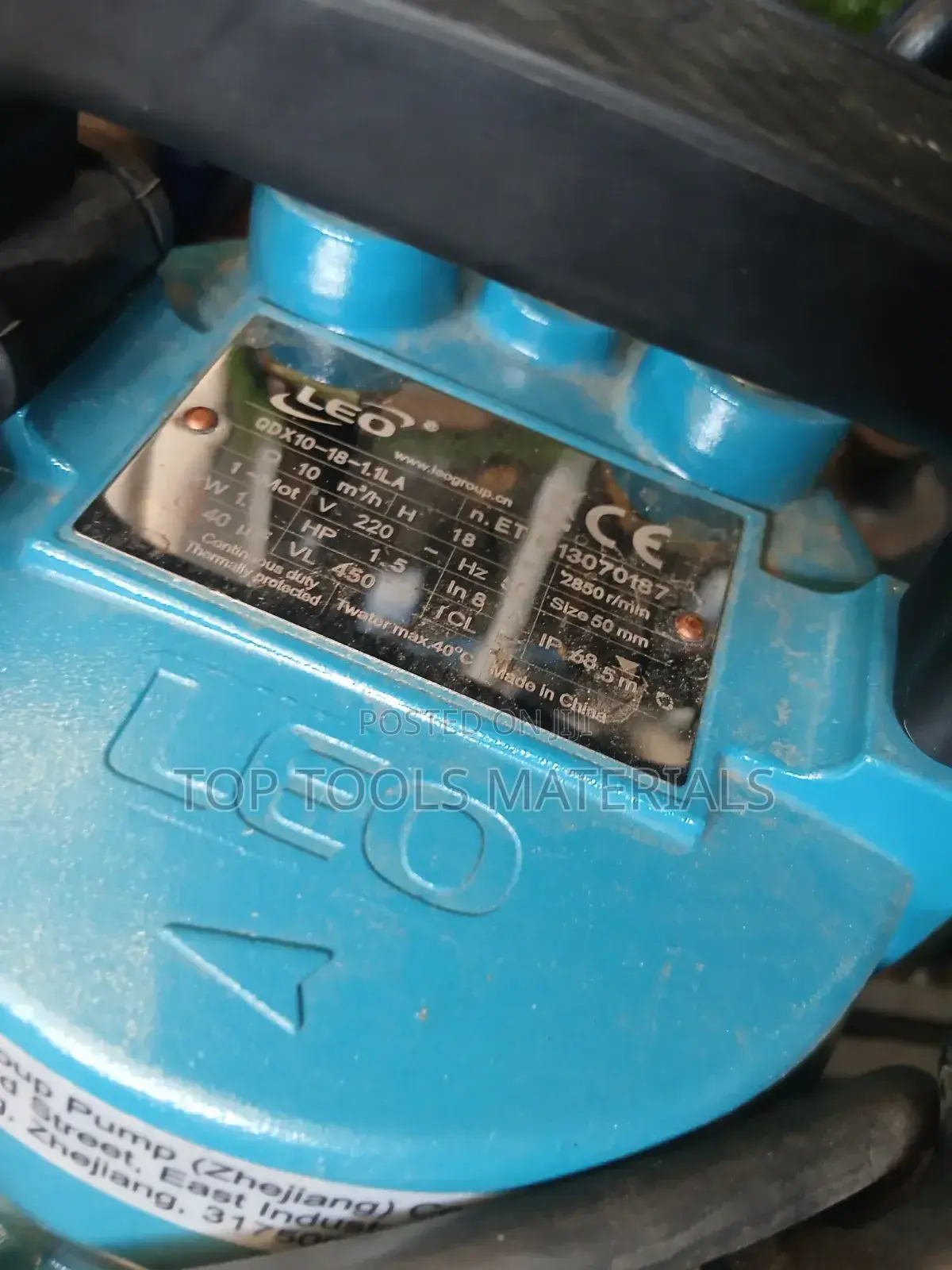 ,LEO Pump QDX Series Submersible Drainage and Sewage Water Pump.