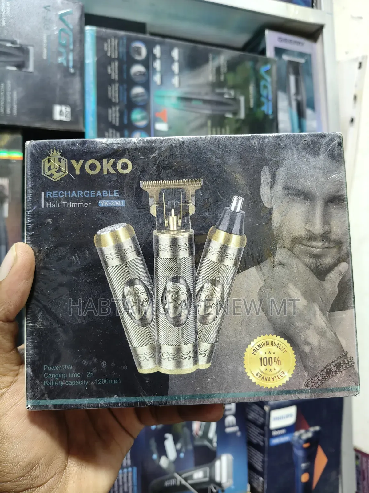YOKO YK-2301 3 in 1 የቅርፅ/የፂም/የአፍንጫ