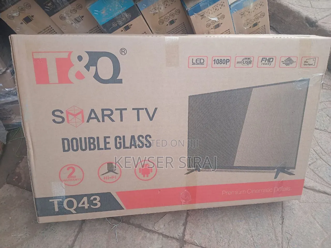 T&Q TV 43inche Smart Android TV