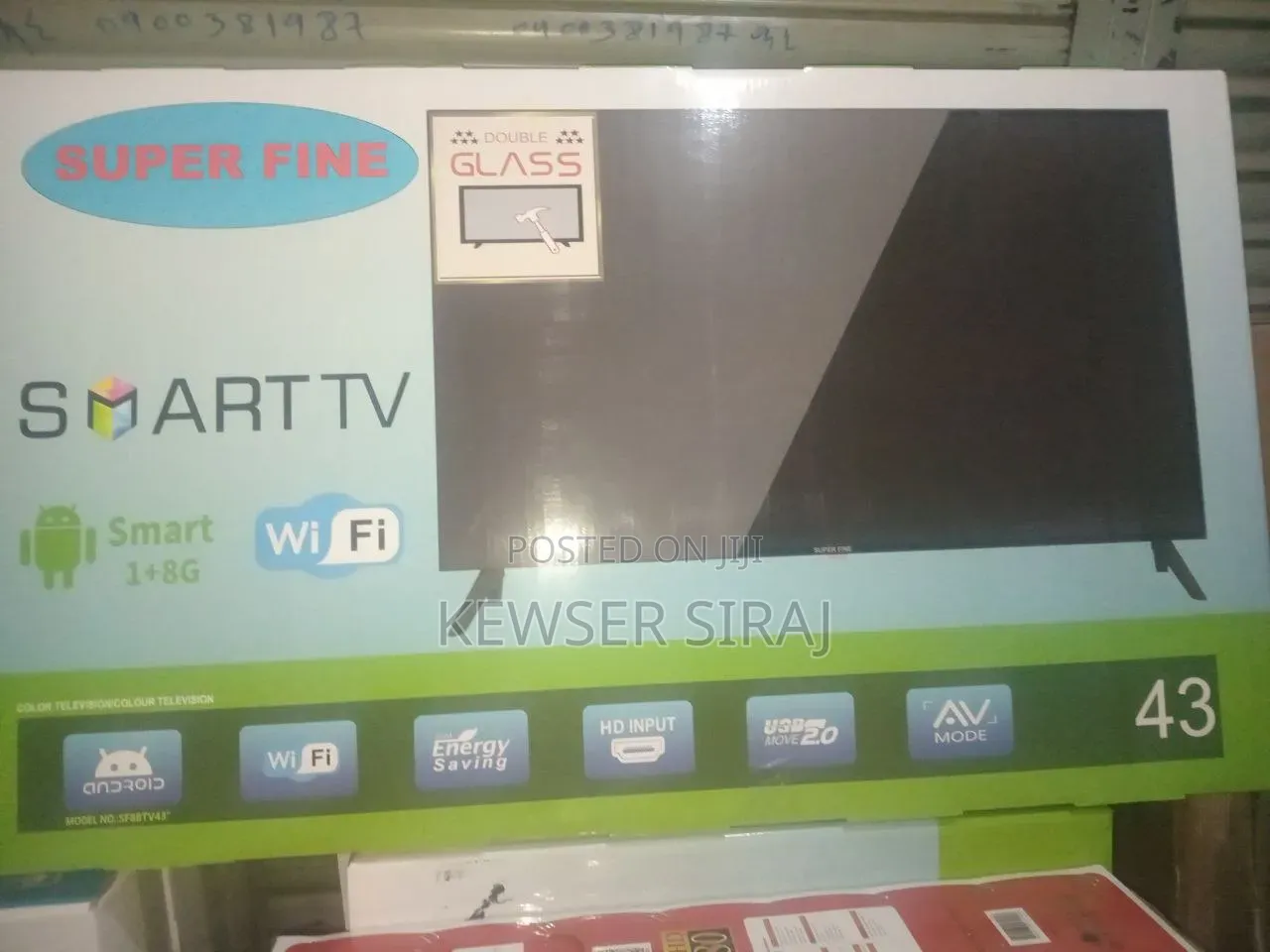 T&Q TV 43inche Smart Android TV