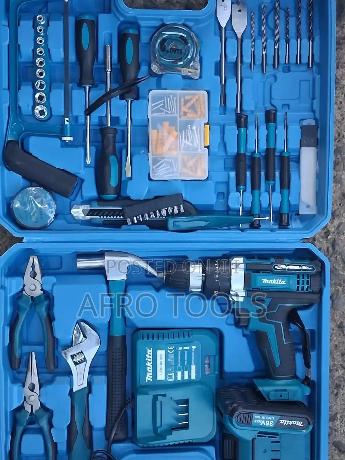 Makita Drill and Accessory Set