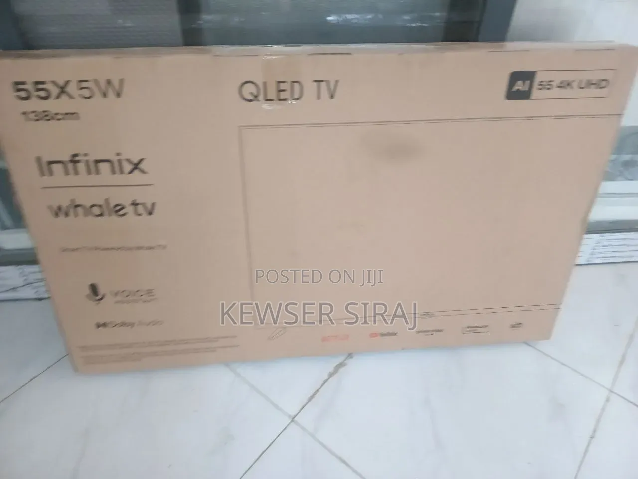 INFINIX TV 55inche Smart Android TV