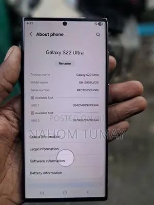Samsung Galaxy S22 Ultra 256 GB Pink