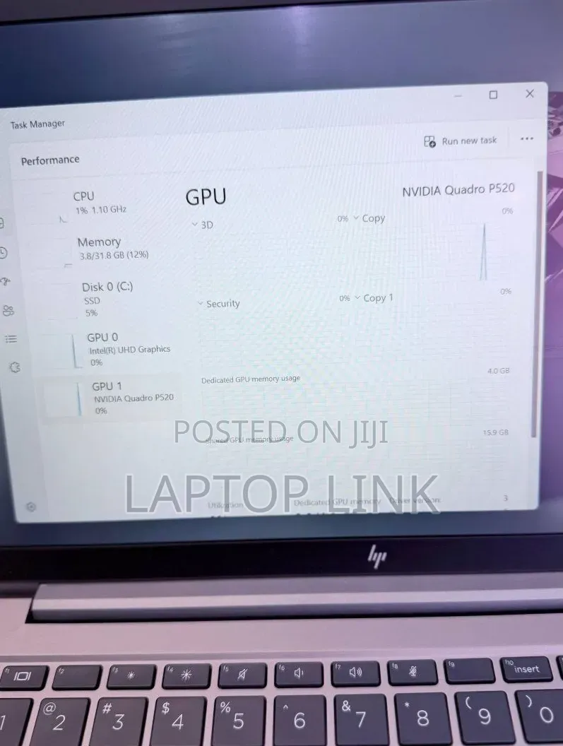 New Laptop HP ZBook Firefly G8 16GB Intel Core i7 SSD 512GB