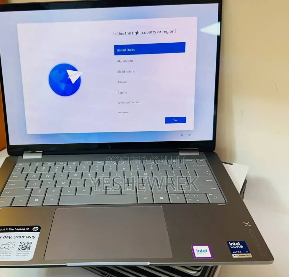 New Laptop HP OmniBook Ultra Flip 14" 16GB Intel SSD 1T