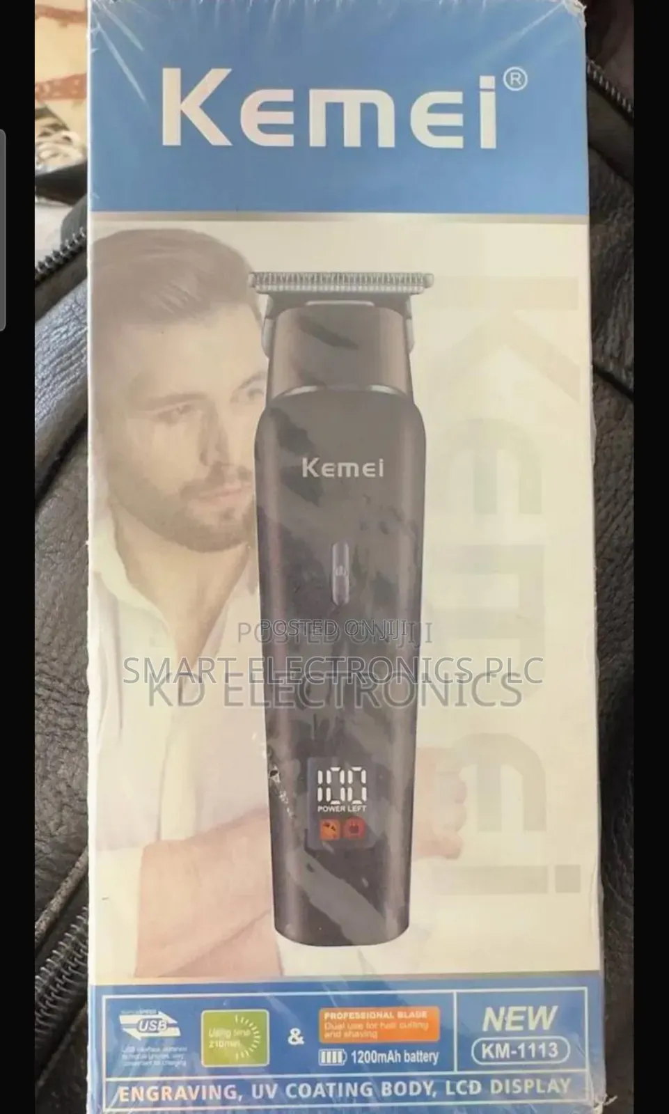 Kemei KM-1113 Professional Hair Clipper Trimmer