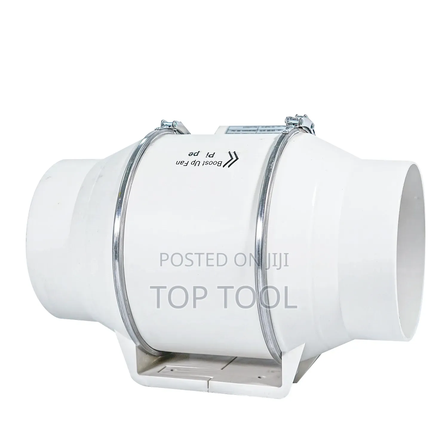 50-Watt Inline Duct Booster Fan Designed to Increaseventilation Pipes.