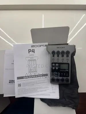 Zoom PodTrak P4 Portable Multitrack Podcast Recorder With 4