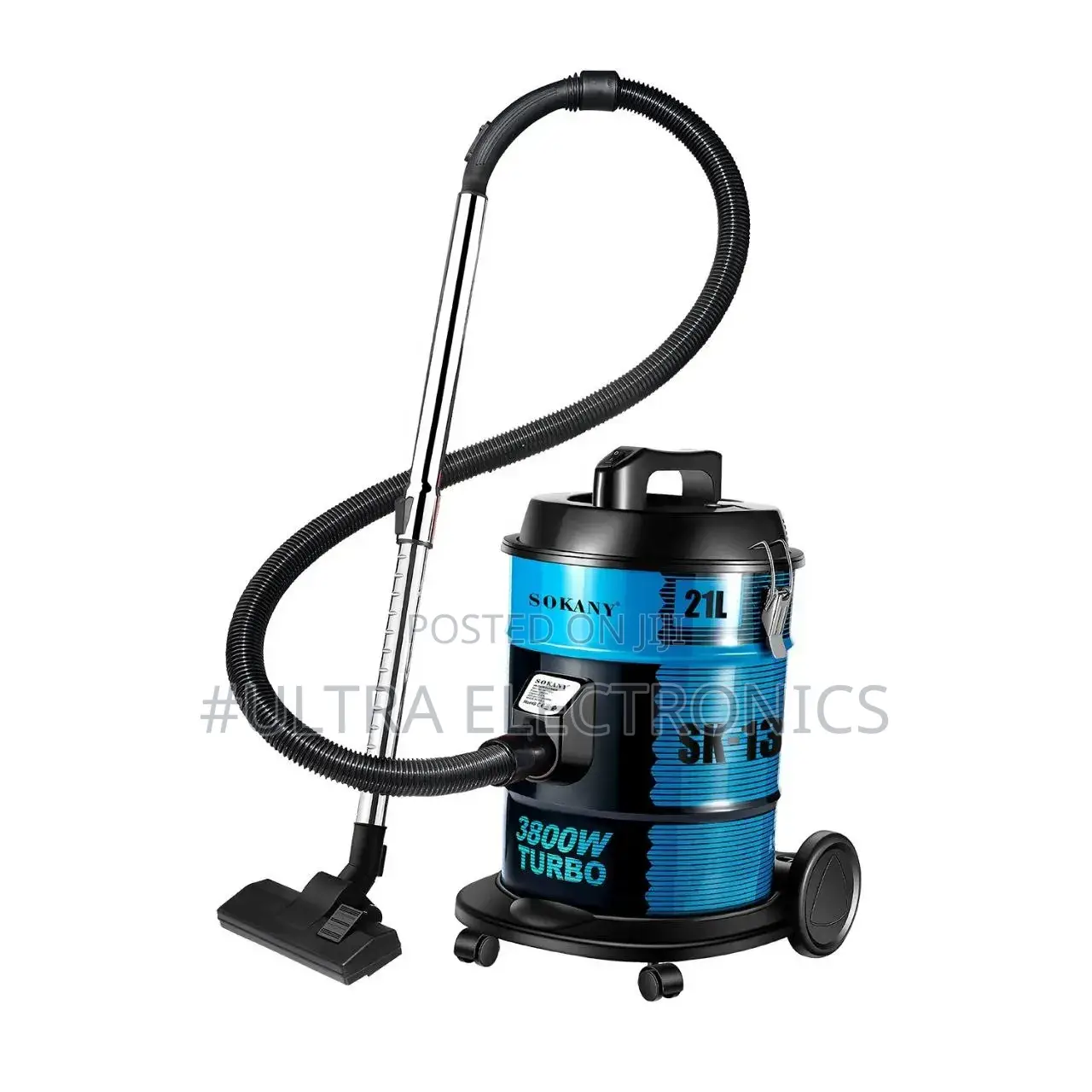 SOKANY SK-13021 – 21L Dry Vacuum Cleaner Sokany Sk-13021