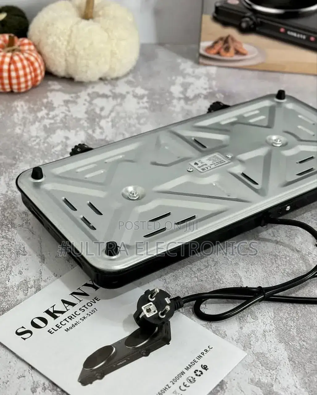 SOKANY SK-5107 | 2000W Electric Stove ለፈጣንና ምቹ