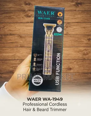 WAER WA-1949 Professional Cordless Hair Beard Trimmer