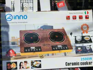INNO Ceramic Cooker – በፍጥነትና በምቾት ምግብ ለማብሰል የተሰራ ባለ 2 ማብሰያ የኤሌክትሪክ