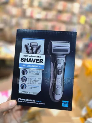 LZ-688 Rechargeable Grooming Kit –For Hair, Beard Nose /Ear Trimming
