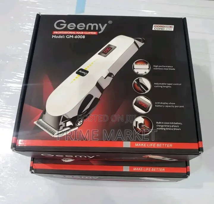 GEEMY GM-6008 Retro Rechargeable Professional Cordless Hair Trimmer