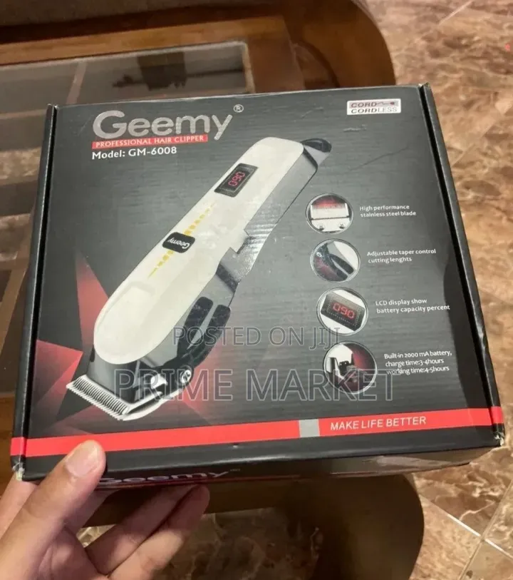 GEEMY GM-6008 Retro Rechargeable Professional Cordless Hair Trimmer