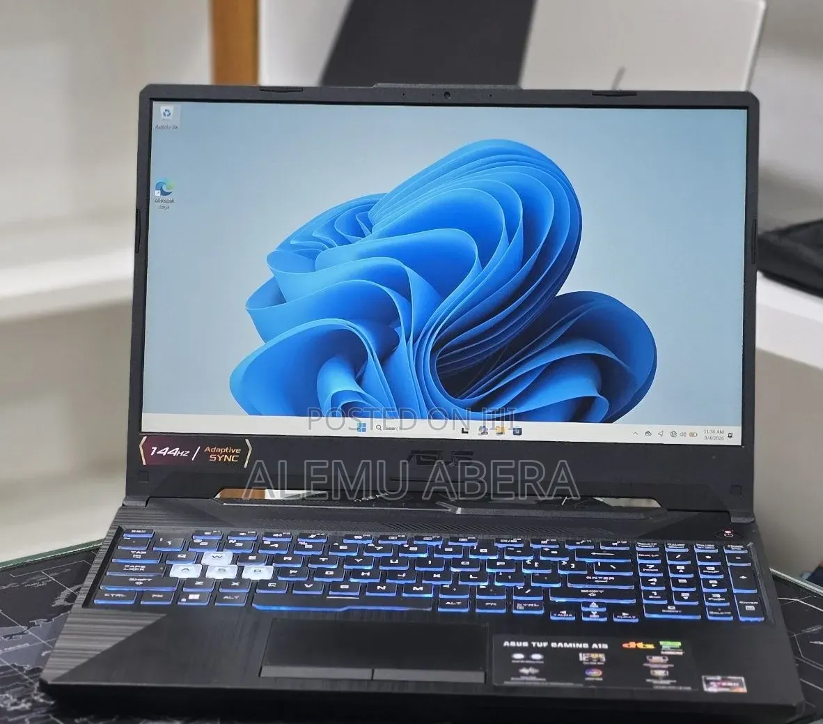 New Laptop Asus TUF Gaming A15 16GB AMD Ryzen 7 SSD 512GB