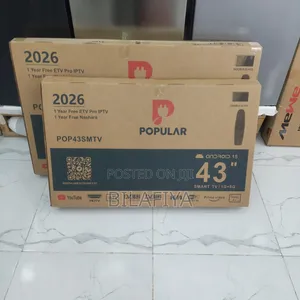 Popular TV 43inch Smart 2026 Model