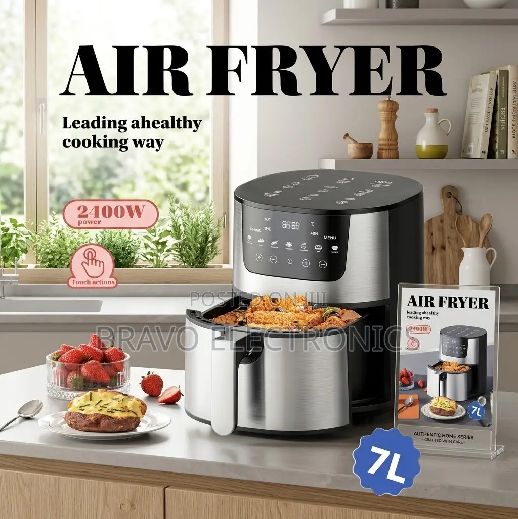  7l Digital Air Fryer | 2100w | Touch Control