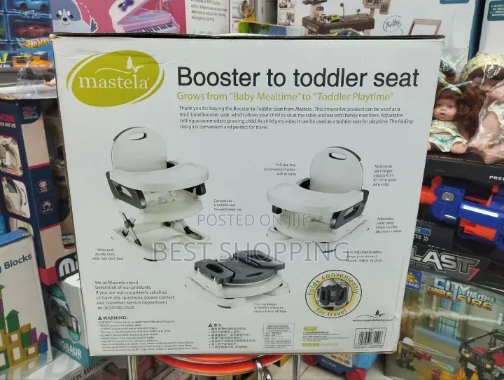 Mastella Booster to Toddler Seat Foldable High Chair