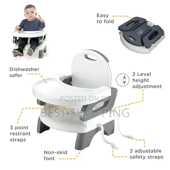Mastella Booster to Toddler Seat Foldable High Chair