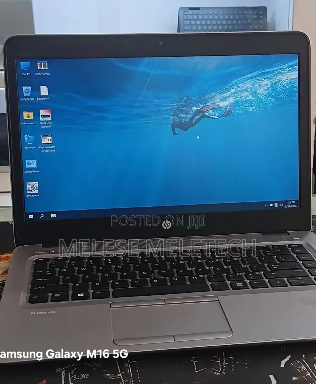 New Laptop HP EliteBook 840 8GB Intel Core i5 SSD 512GB